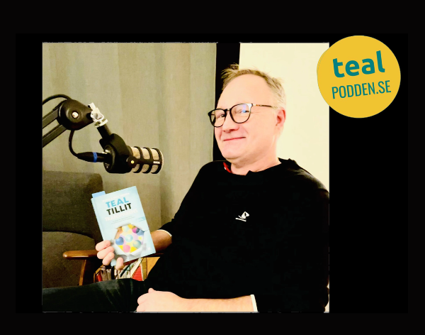 Rolf Medina at Tealpodden on new book “Teal.Tillit.Transparens”