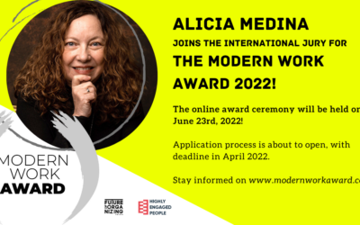 Alicia Medina joins the Jury of Modern Work Awards 2022
