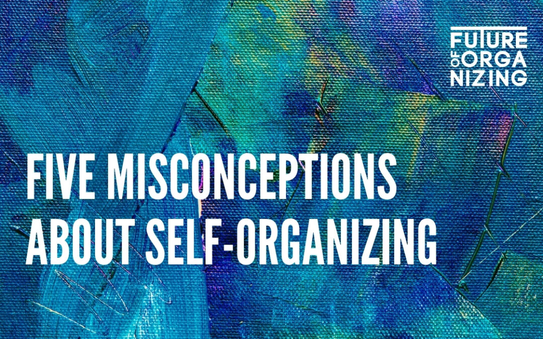 Five misconceptions about self-organizing