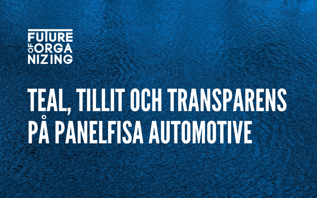 Teal, tillit och transparens på Panelfisa Automotive